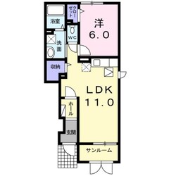 宮の杜　二番館の物件間取画像